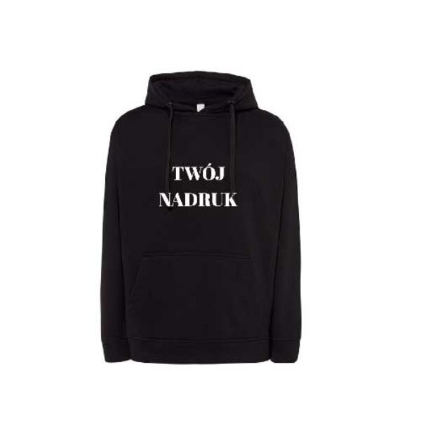 Bluza Męska z Kapturem Czarna