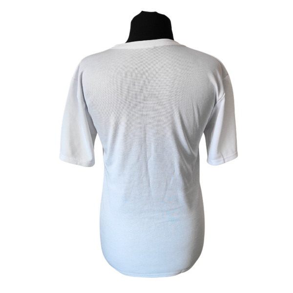 Biała koszulka z nadrukiem wilka – unisex, t-shirt z wilkiem